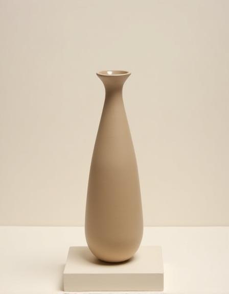 Den høje Svaneke Vase i keramik